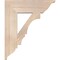 Ekena Millwork Balboa Traditional Smooth Bracket, Douglas Fir, 5 1/2"W x 22"D x 26"H BKT06X22X26BOA01SDF - alternate 4